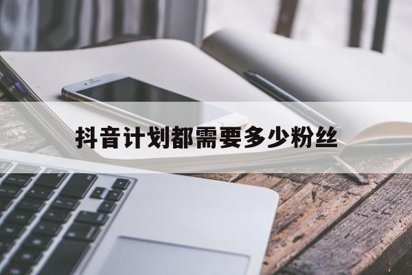 抖音计划都需要多少粉丝